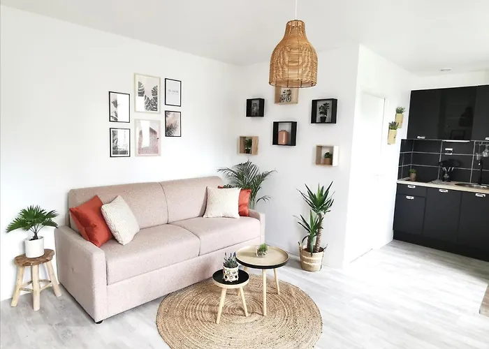 L'authentique *studio *parking Prive* *wifi*calme Appartement